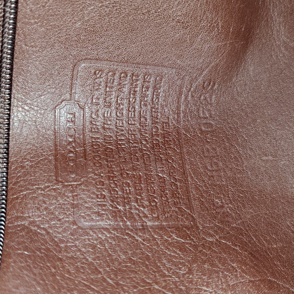USA 🇺🇲 Vintage COACH #0529 Mahogany Leather Backpack - Picture 12 of 12